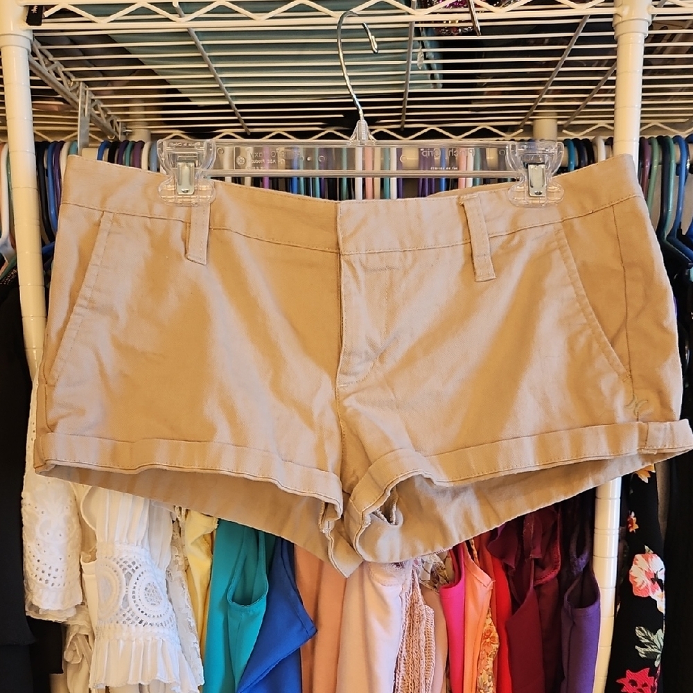 Hurley Tan Cargo Shorts Classic Cotton Blend